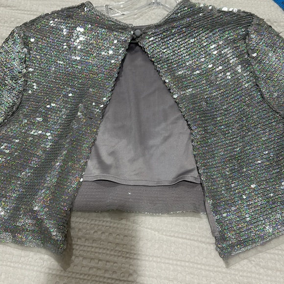 White Fox multi color sequin skirt set - Picture 7 of 7